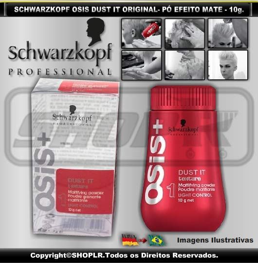 Osis+ - Dust It Schwarzkopf - Pó Efeito Mate 10g