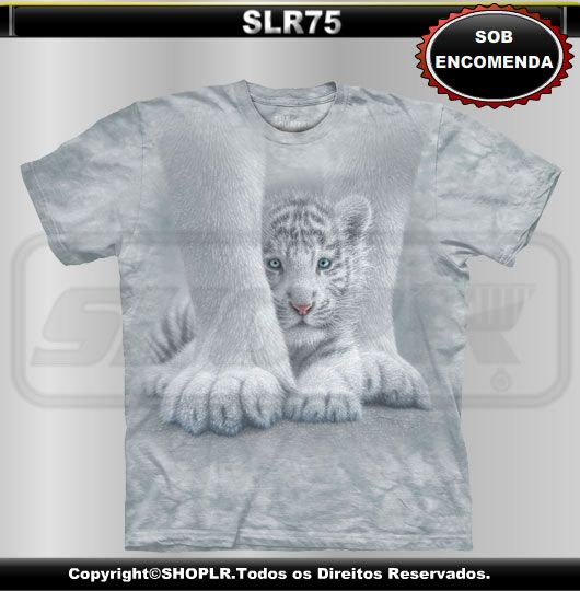 SLR75 - The Mountain - Tigre Branco com filhote.